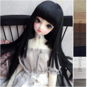 Straight Layered Cut BJD Wig - 1/3 1/4 1/6 SD/MSD/Yosd