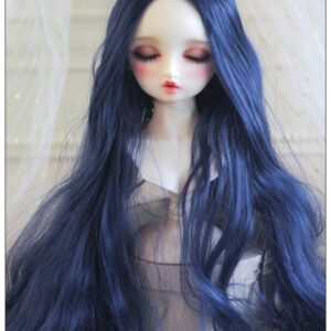 Wavy BJD Doll Wig – Long Curly Fashion Wig for 1/6, 1/3, 1/4 Dolls