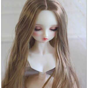 Wavy BJD Doll Wig – Long Curly Fashion Wig for 1/6, 1/3, 1/4 Trok