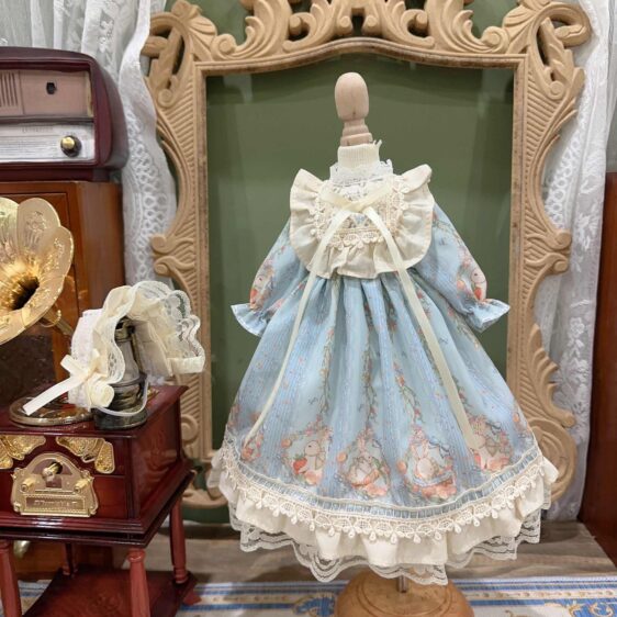 1/3 1/4 1/6 Blyth BJD Princess Dress, Handmade Doll Clothing & Tarvikkeet