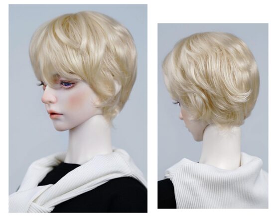 5-Color BJD Doll Wigs – 1/3, 1/4, 1/6 Sizes