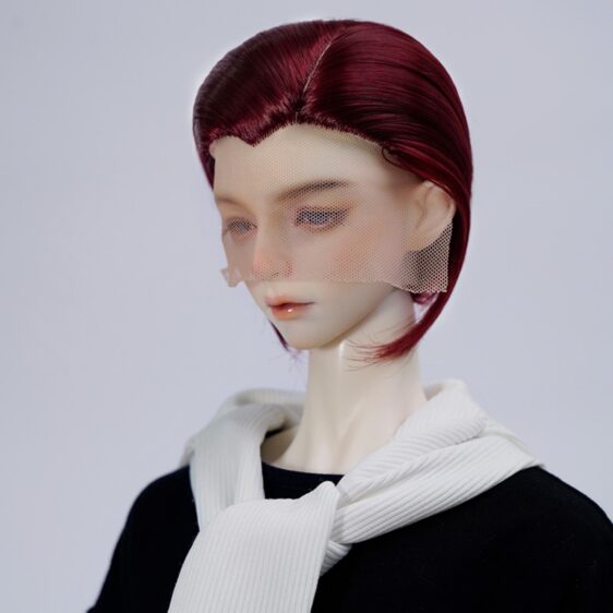 5-Color Short Side-Part BJD Wig for 1/3, 1/4, 1/6 Dolls