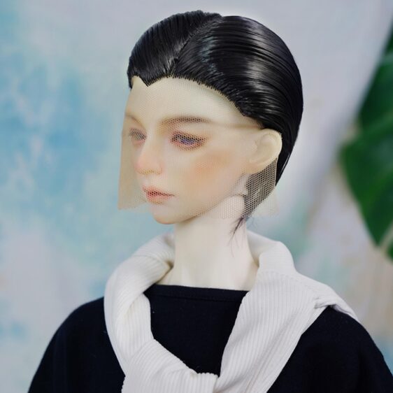 5-Color Short Side-Part BJD Wig for 1/3, 1/4, 1/6 Dolls