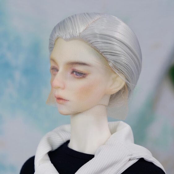 5-Color Short Side-Part BJD Wig for 1/3, 1/4, 1/6 Dolls