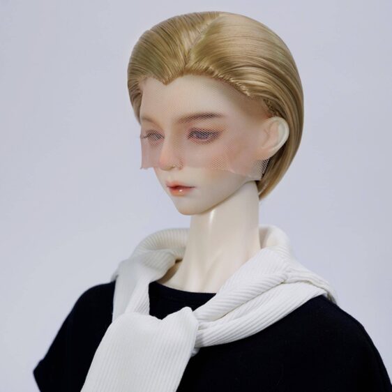 5-Color Short Side-Part BJD Wig for 1/3, 1/4, 1/6 Dolls