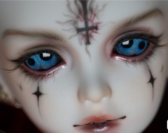 5 Colors Double Pupils BJD Resin Eyes – Devil Doll Eyes for Halloween (14mm)