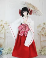 BJD Clothes Japanese Kimono for 1/3 SD Doll 1/4 Traditional Japanese Dress