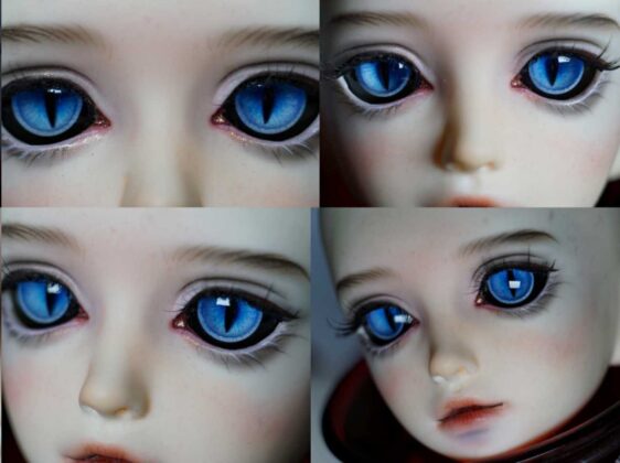 Animal Resin Eyes for BJD Dolls – Realistic Handmade 3D Eyes (8mm - 24mm)