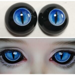 Animal Resin Eyes for BJD Dolls – Realistic Handmade 3D Eyes (8mm - 24mm)