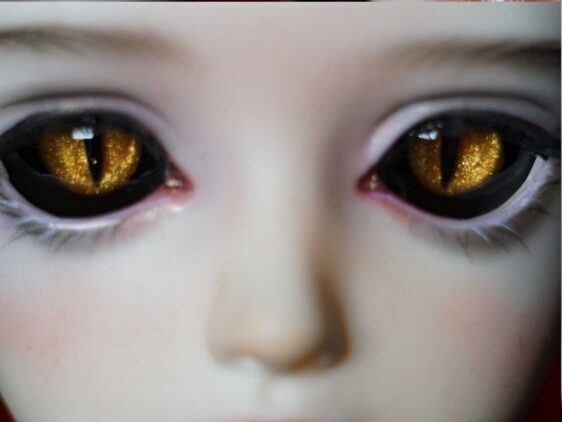 Beast Devil Pupil Eyes – Custom Handmade Resin Doll Eyes