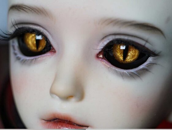 Beast Devil Pupil Eyes – Custom Handmade Resin Doll Eyes