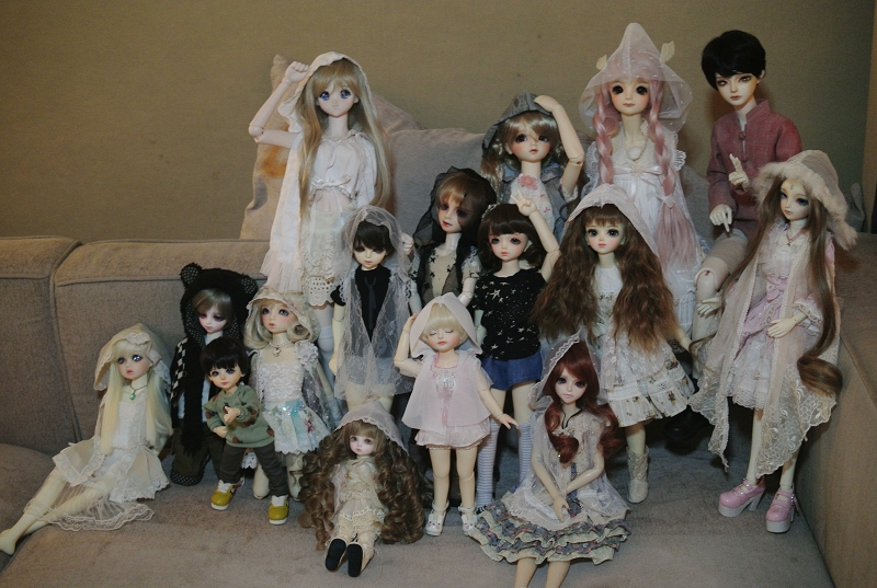 BJD娃娃尺寸变化Learning Guide 19 BJD Doll Size Variations