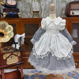 BJD Cotton Dress for Blythe, 默沙东, Yosd, and More – Fits 1/6, 1/4, 1/3 娃娃