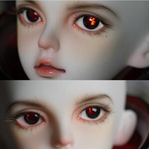 BJD Doll Eyes – Handmade Resin Eyes for Ball Jointed Dolls (8mm - 24mm)