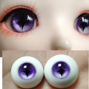 BJD Doll Eyes - Handmade Resin Safety Eyes for 1/6, 1/4, 1/3 BJD Dolls