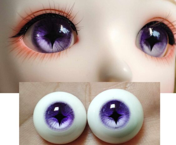 BJD Doll Eyes - Handmade Resin Safety Eyes for 1/6, 1/4, 1/3 BJD Dolls