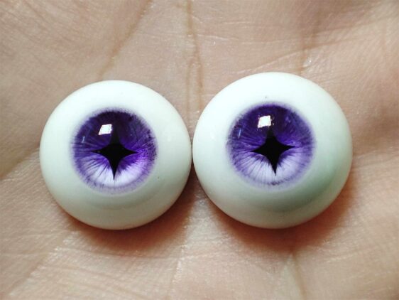 BJD Doll Eyes - Handmade Resin Safety Eyes for 1/6, 1/4, 1/3 BJD Dolls