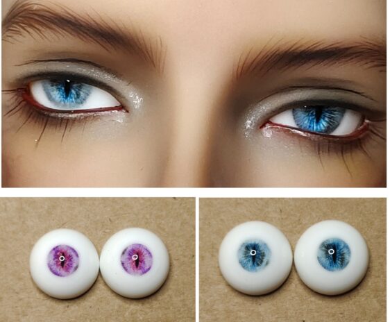 BJD Doll Eyes – Resin Safety Eyes for 1/3, 1/4, 1/6 Dolls