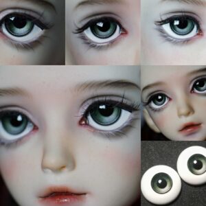 Bjd oči pro panenky - 8 mm až 24 mm - bezpečnostní oči pro 1/3, 1/4, 1/6, 1/8 panenky