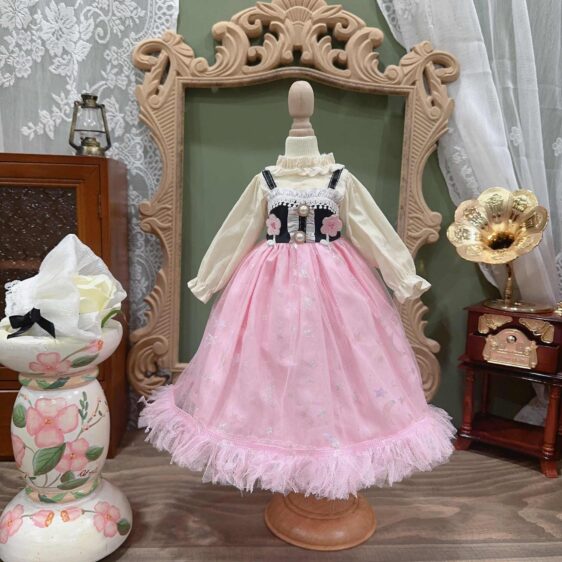 BJD Fashion Clothes - Stylish Dress and Skirt for 1/3, 1/4, 1/6 Dolls