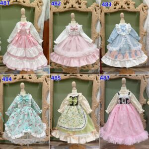 BJD Fashion Clothes - Stylish Dress and Skirt for 1/3, 1/4, 1/6 Dolls