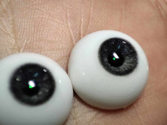 BJD Mysterious Darkness Realistic Doll Eyes – Resin Eyes for 1/3, 1/4, 1/6 BJDs