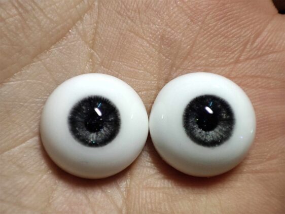 BJD Mysterious Darkness Realistic Doll Eyes – Resin Eyes for 1/3, 1/4, 1/6 BJDs