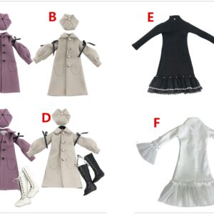 BJD Overcoat – Stylish Outerwear for 1/3 Dolls