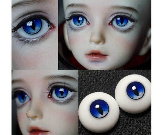 BJD Resin Eyes for Dolls – Custom Sizes & Styles (8mm to 24mm)