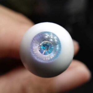 BJD Resin Eyes with Crystal – Lifelike Doll Eyes for BJDs (8mm to 24mm)