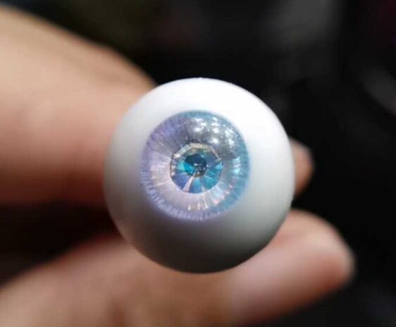 BJD Resin Eyes with Crystal – Lifelike Doll Eyes for BJDs (8mm to 24mm)