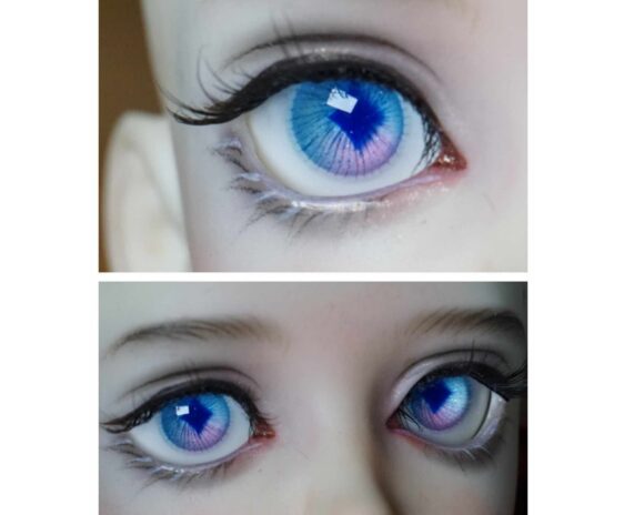 BJD Resin Safety Eyes - Realistic Doll Eyes (8mm-24mm)