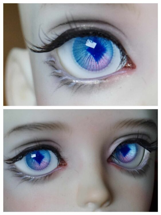 BJD Resin Safety Eyes - Realistic Doll Eyes (8mm-24mm)