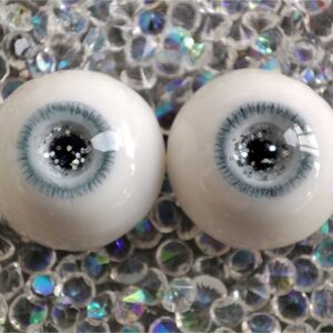 BJD Stars Realistic Resin Doll Eyes – Customizable Iris & サイズ