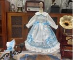 Blue Apron-Style BJD Lolita Dress for 1/3, 1/4, and 1/6 Blythe Dolls