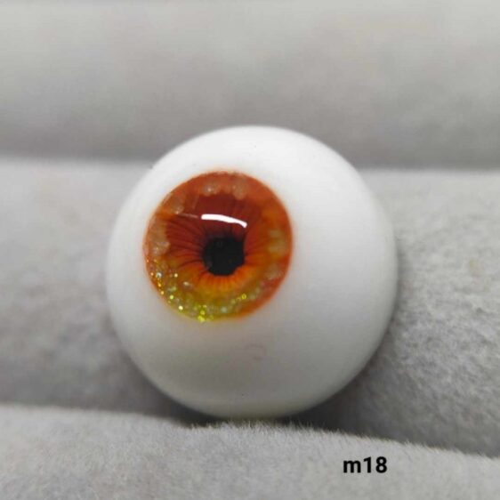 Custom Ball Jointed Doll Eyes - Safety Resin Eyes for BJD & Reborn Dolls (8mm - 24ມມ)