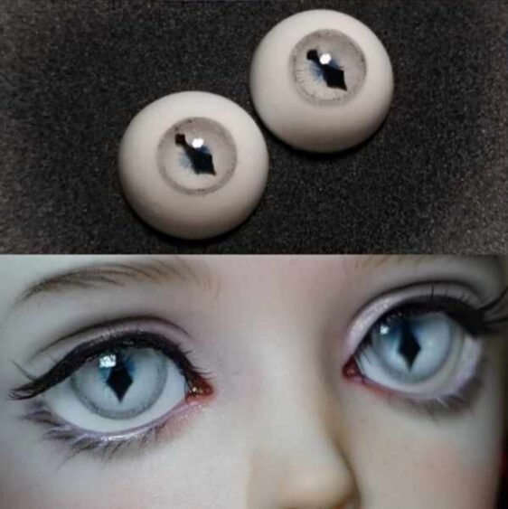 Custom Beast Pupil Resin BJD Eyes for Dolls – Unique Toy Eyes