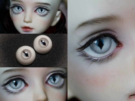 Custom Beast Pupil Resin BJD oči pro panenky – unikátní toy oči