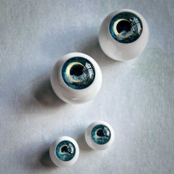 Custom BJD Doll Eyes |Realistic Resin Eyes (10mm-24mm)