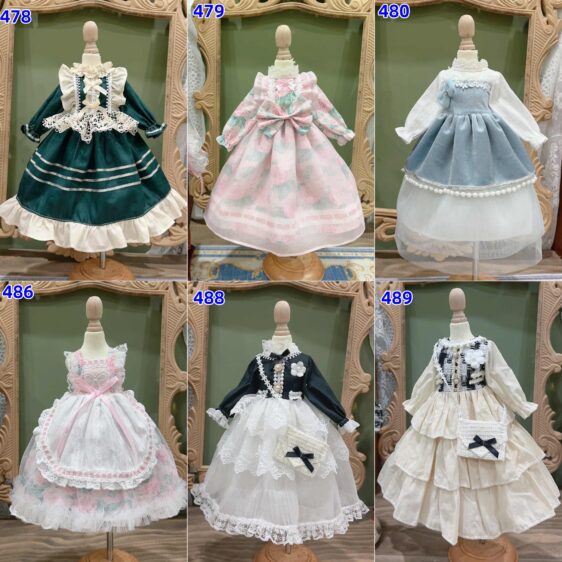 Custom BJD Lolita Dress for 1/6, 1/4, 1/3 Dolls – Perfect for Blythe, MSD - Image 2