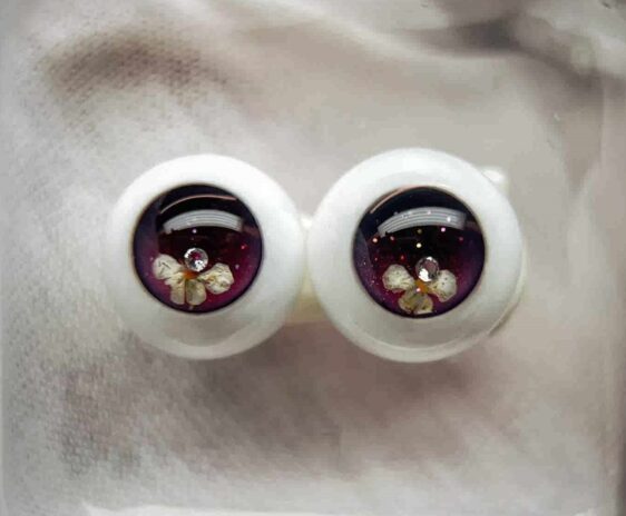 Custom Blue Resin BJD Eyes for 1/3, 1/4, 1/6 Dolls