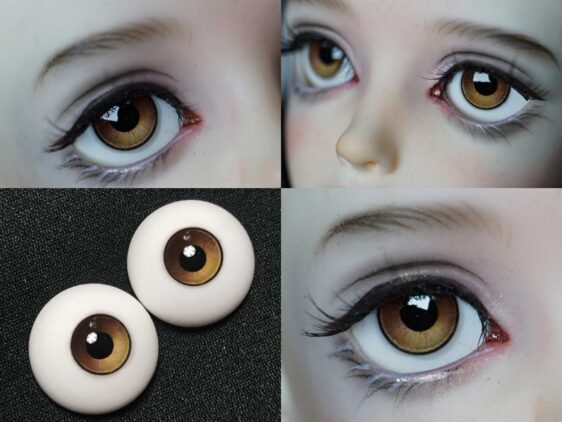 Custom Handmade BJD Doll Eyes – Realistic Resin Eyes for Ball Joint Dolls