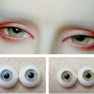 Custom Realistic Resin BJD Doll Eyes – Perfect for 1/3, 1/4, 1/6 Puppen (12mm to 22mm)