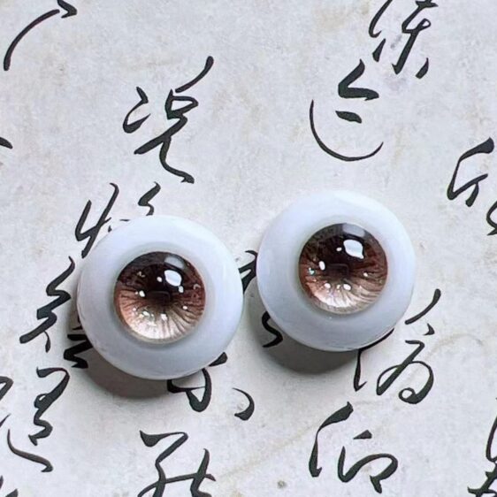 Custom Size BJD Doll Eyes – Handmade Resin Eyes for 1/3, 1/4, 1/6 BJD Dolls