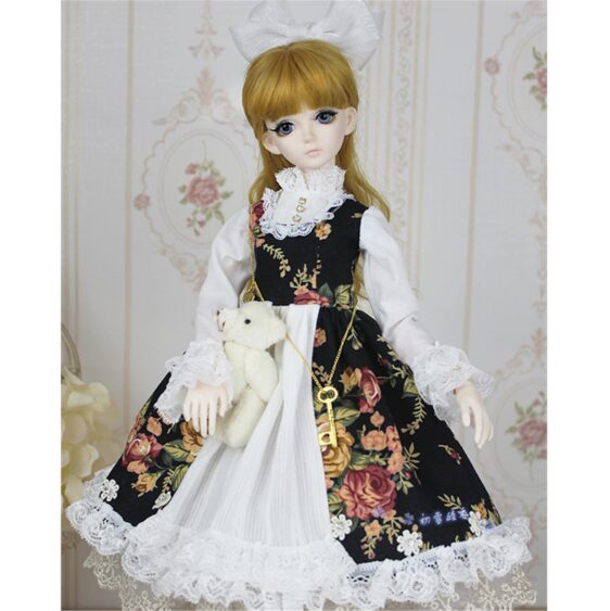 Elegant Lolita Dress for 1/3, 1/4, & 1/6 BJD Dolls