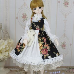 Elegant Lolita Dress for 1/3, 1/4, & 1/6 دمى بي جيه دي