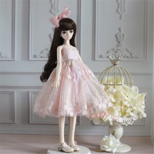 Evening Tube Top Dress for 1/3, 1/4, & 1/6 BJD Dolls