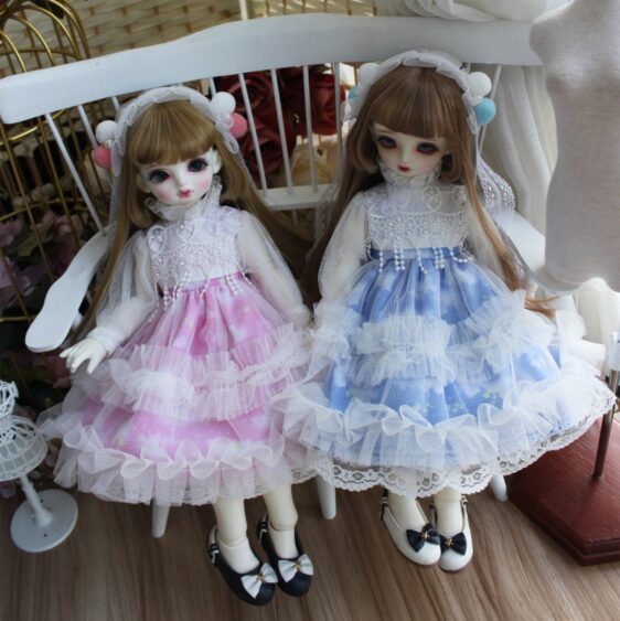 Fashion BJD Doll Dress for 1/6, 1/4, 1/3 Blythe/Yosd/MSD/SD Doll