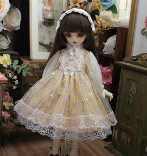 Fashion BJD Dress for SDGR/SD16 Girl, Blythe, MSD, Yosd – 1/6, 1/4, 1/3 Doll Outfit