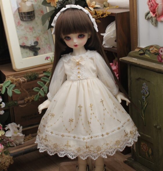 Fashion BJD Dress for SDGR/SD16 Girl, Blythe, MSD, Yosd – 1/6, 1/4, 1/3 Doll Outfit